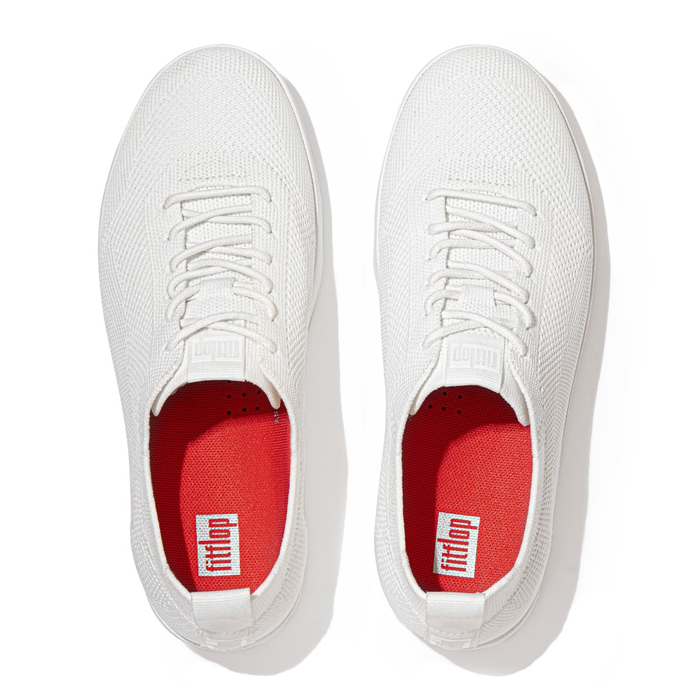 Fitflop Womens Sneakers - Rally Airyknit - White - 982-WYQTHK